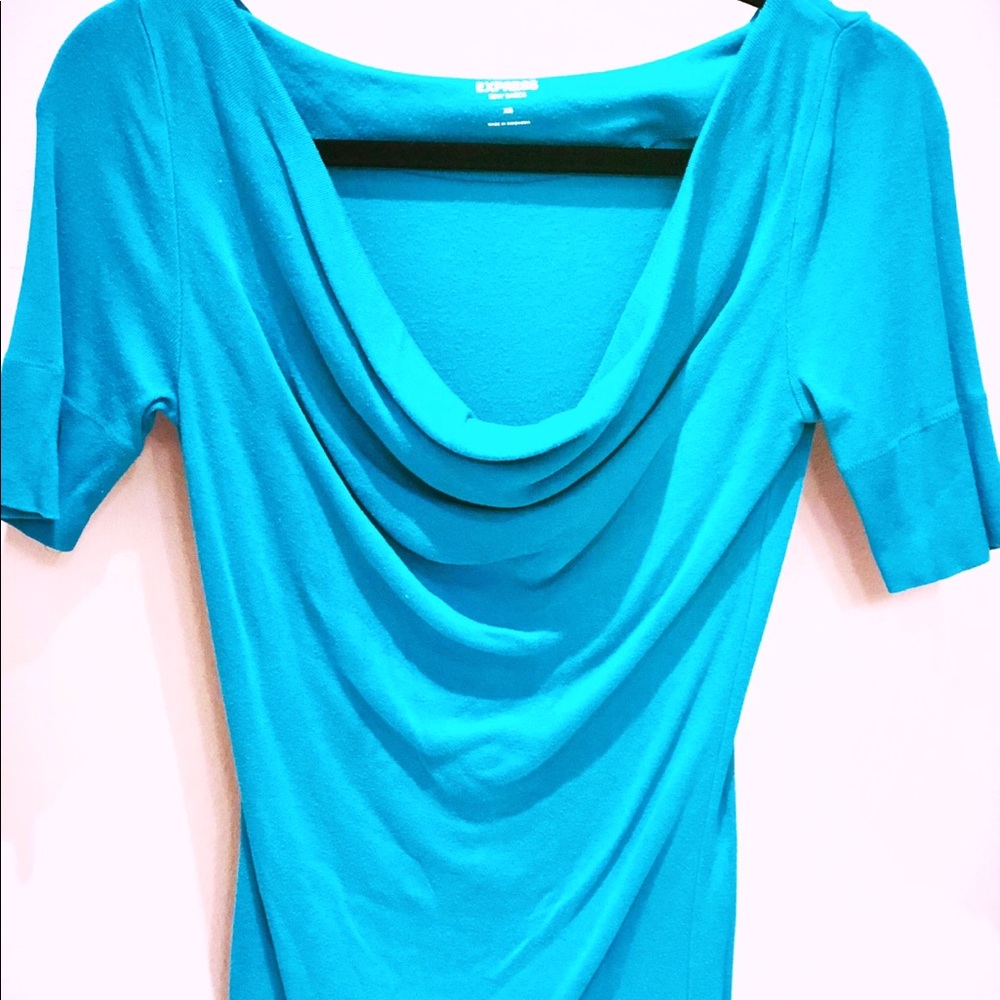 Express cowl neck top